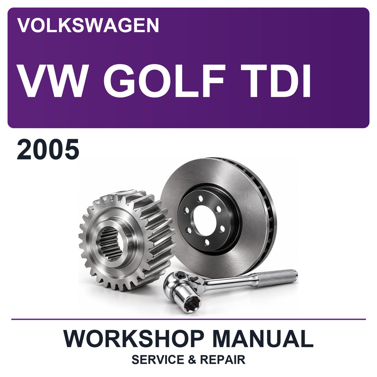 2005 Volkswagen VW Golf TDI Workshop Service & Repair Manual