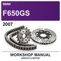 2007 BMW F650GS Workshop Service & Repair Manual