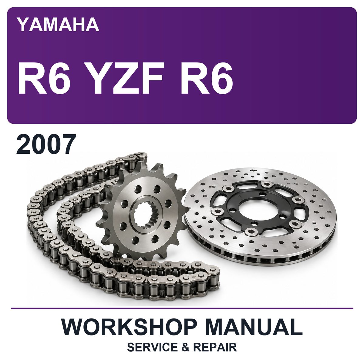 2007 Yamaha R6 YZF R6 Workshop Service & Repair Manual