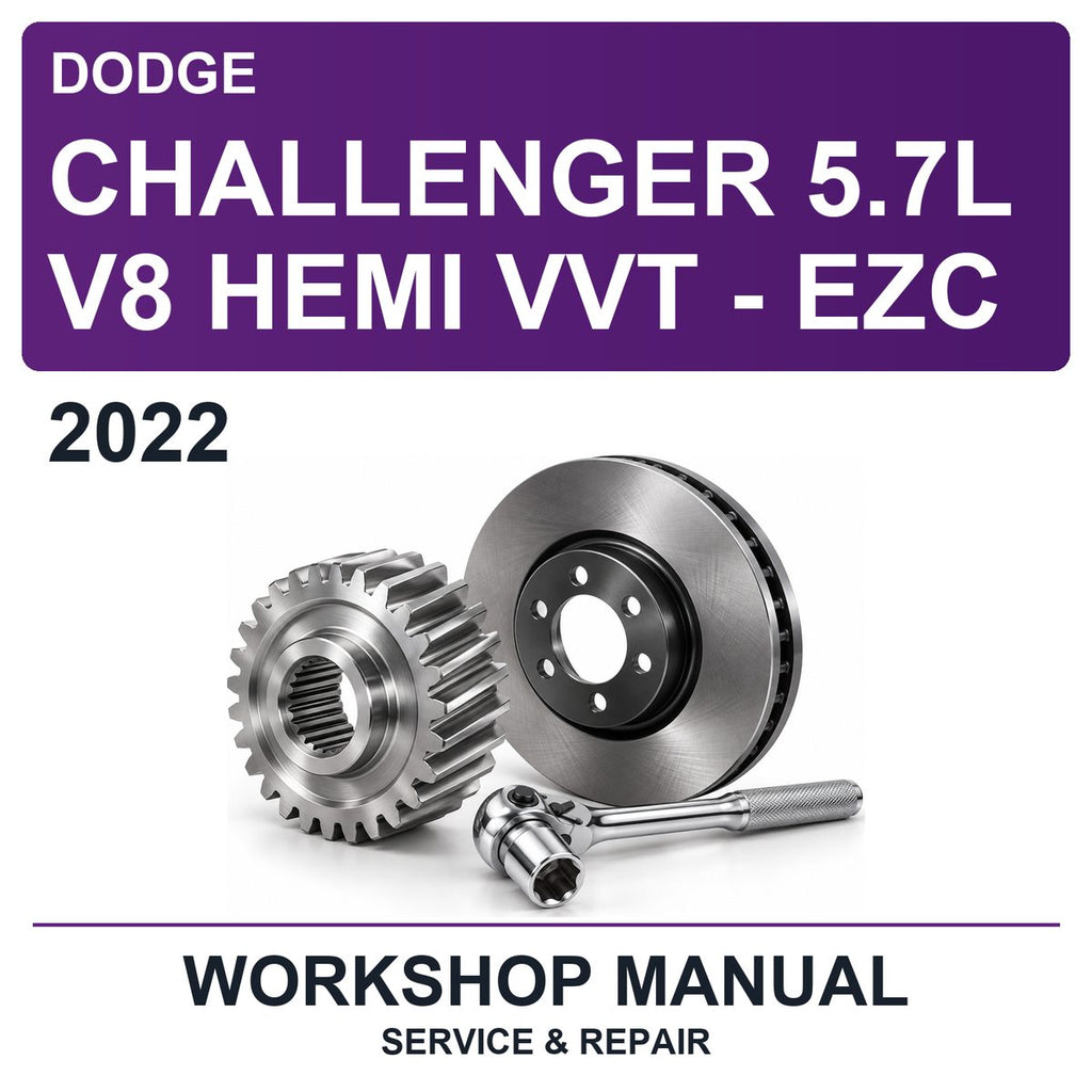 2022 Dodge Challenger 5.7L V8 Hemi VVT - EZC Workshop Service & Repair Manual