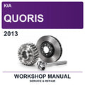 2013 Kia Quoris Workshop Service & Repair Manual