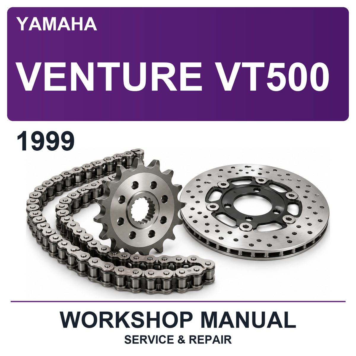 1999 Yamaha Venture VT500 Workshop Service & Repair Manual