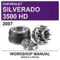 2007 Chevrolet Silverado 3500 HD Workshop Service & Repair Manual