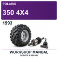 1993 Polaris 350 4X4 Workshop Service & Repair Manual