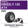 2008 Yamaha Grizzly 125 ATV Workshop Service & Repair Manual
