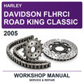 2005 Harley Davidson Flhrci Road King Classic Workshop Service & Repair Manual
