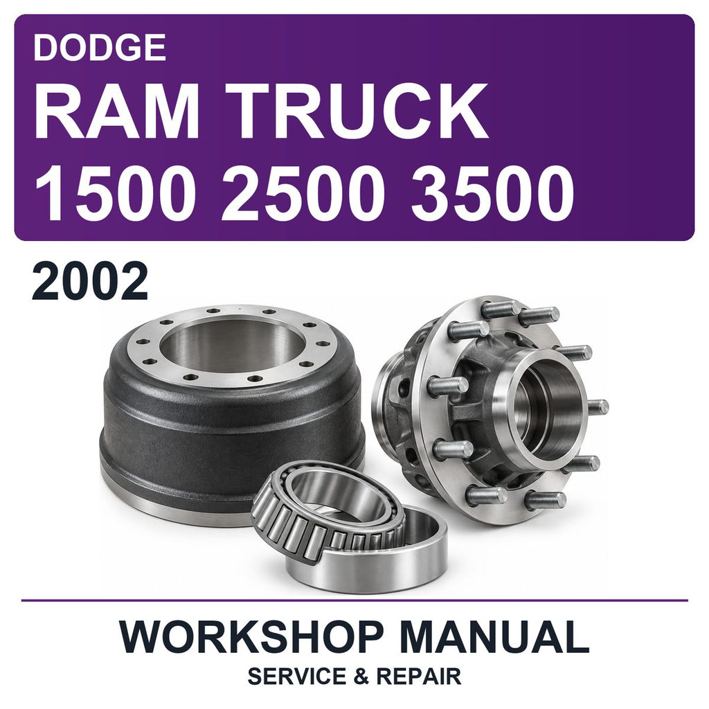 2002 Dodge Ram Truck 1500 2500 3500 Workshop Service & Repair Manual
