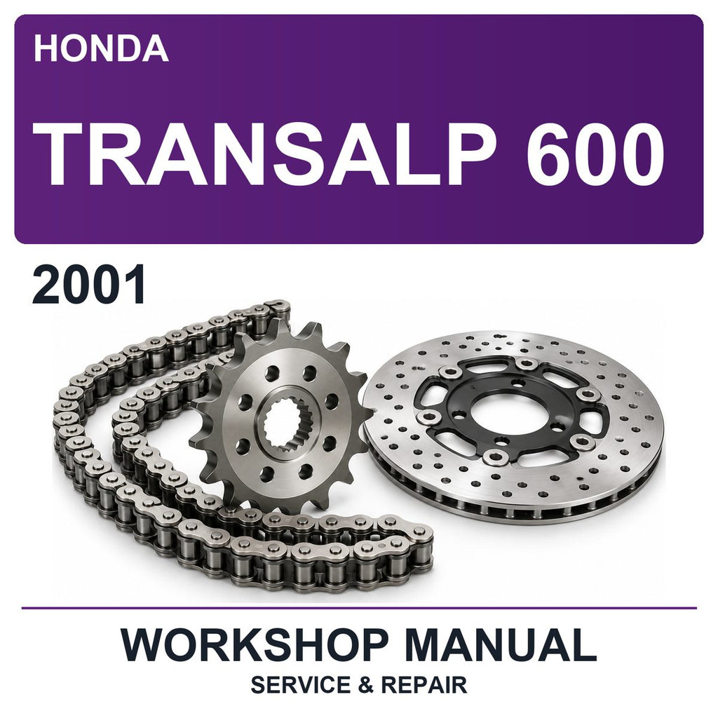 2001 Honda Transalp 600 Workshop Service & Repair Manual