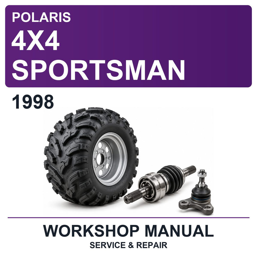 1998 Polaris 4X4 Sportsman Workshop Service & Repair Manual