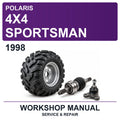 1998 Polaris 4X4 Sportsman Workshop Service & Repair Manual