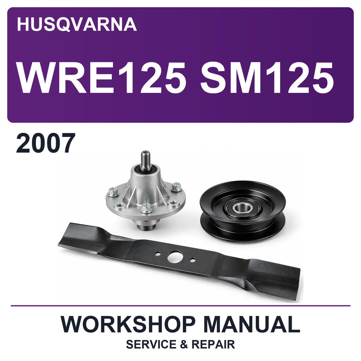 2007 Husqvarna WRE125 SM125 Workshop Service & Repair Manual