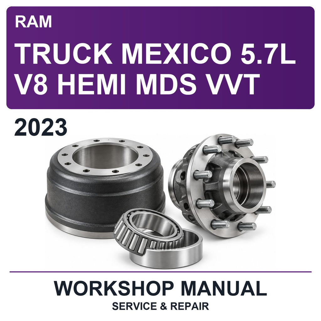 2023 Ram Truck Mexico 5.7L V8 Hemi MDS VVT Workshop Service & Repair Manual