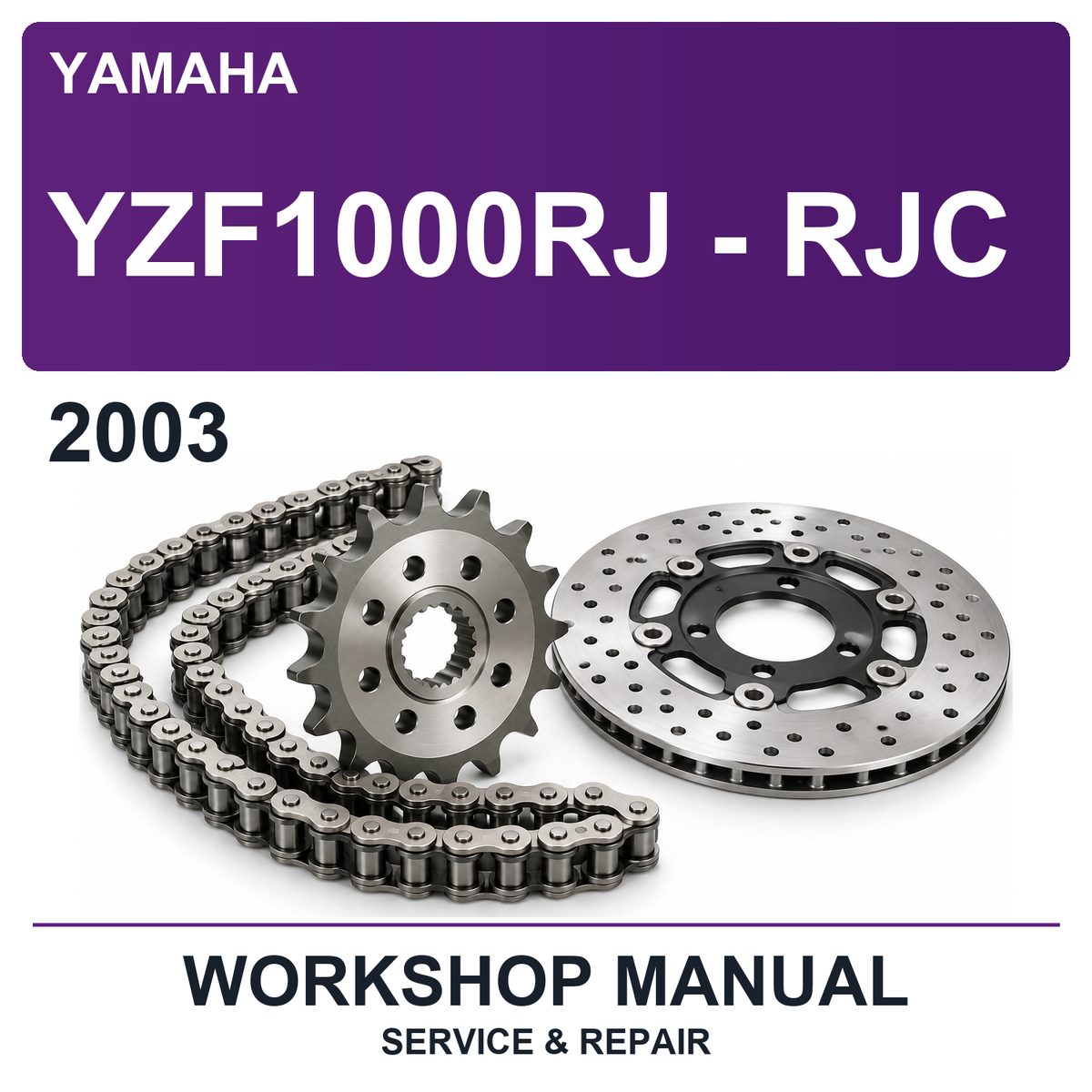 2003 Yamaha YZF1000RJ - RJC Workshop Service & Repair Manual