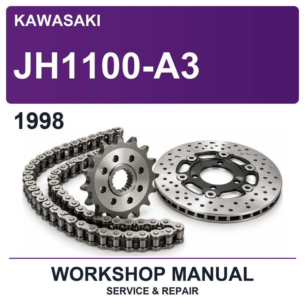 1998 Kawasaki JH1100-A3 Workshop Service & Repair Manual