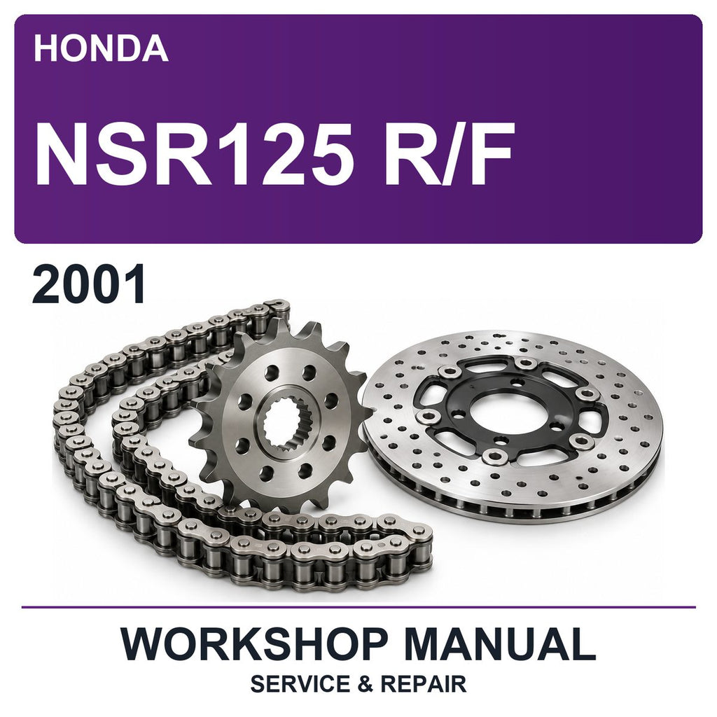 2001 Honda NSR125 R/F Workshop Service & Repair Manual
