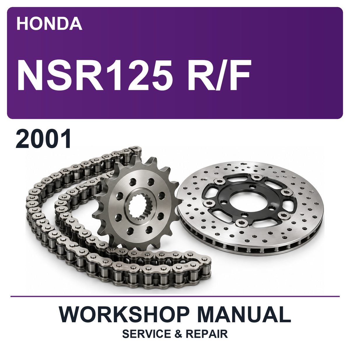 2001 Honda NSR125 R/F Workshop Service & Repair Manual