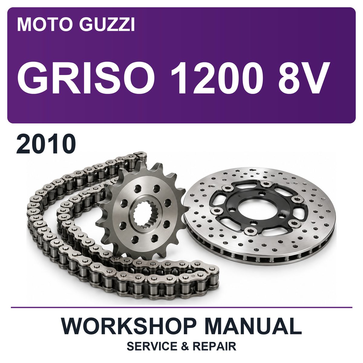 2010 Moto Guzzi Griso 1200 8V Workshop Service & Repair Manual