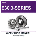 BMW E30 3-Series Workshop Service & Repair Manual