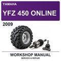 2009 Yamaha YFZ 450 Online Workshop Service & Repair Manual