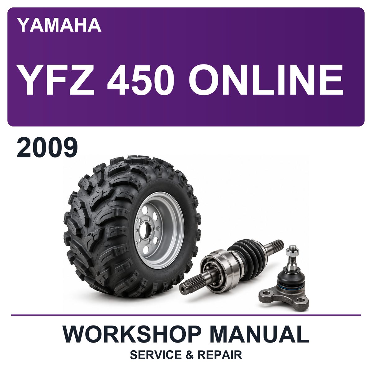 2009 Yamaha YFZ 450 Online Workshop Service & Repair Manual