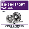 2000 BMW E39 540I Sport Wagon Workshop Service & Repair Manual