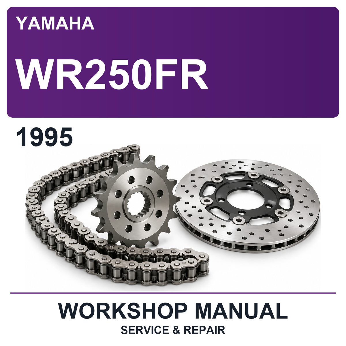 1995 Yamaha WR250FR Workshop Service & Repair Manual