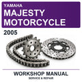 2005 Yamaha Majesty Motorcycle Workshop Service & Repair Manual