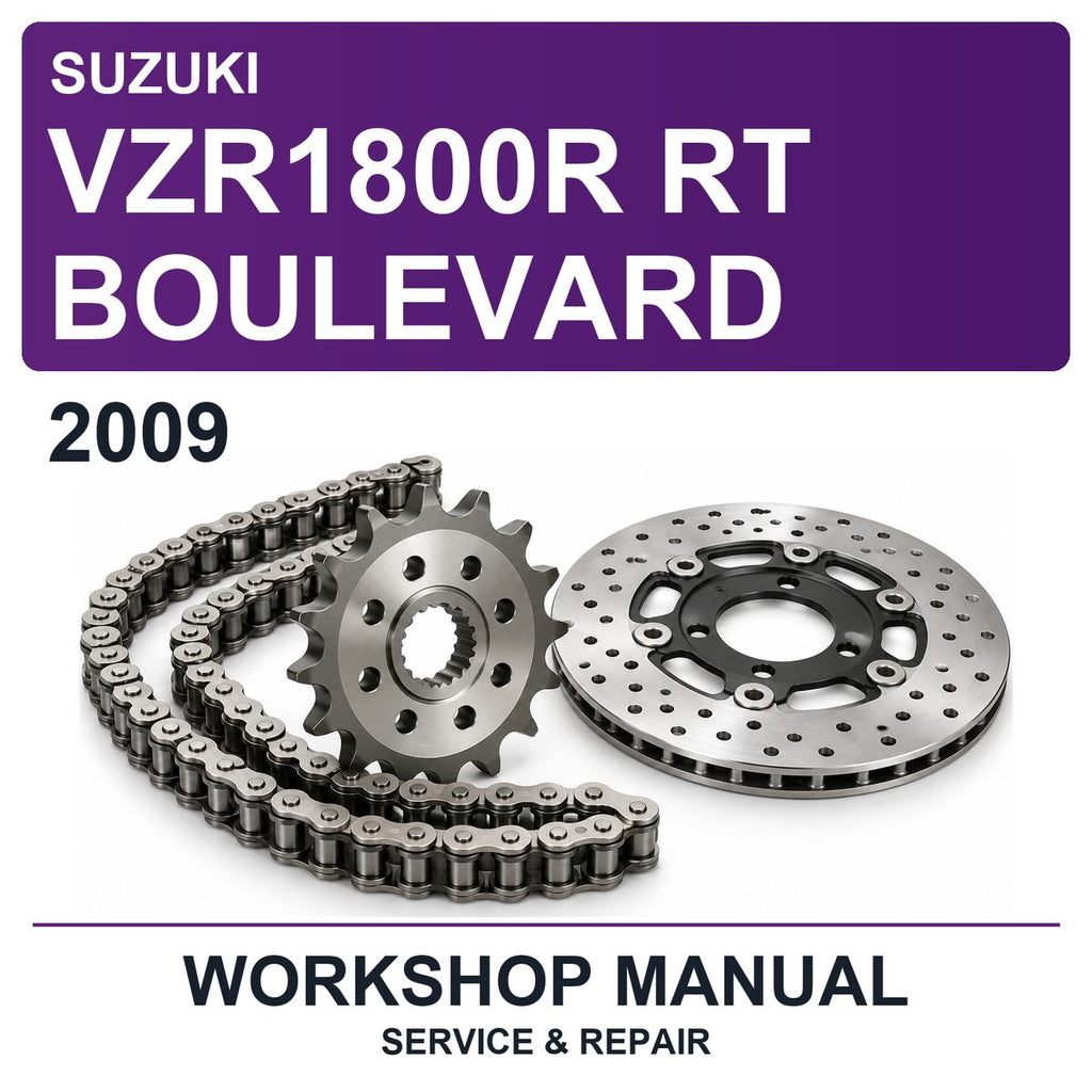 2009 Suzuki VZR1800R RT Boulevard Workshop Service & Repair Manual