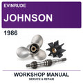 1986 Evinrude Johnson Workshop Service & Repair Manual
