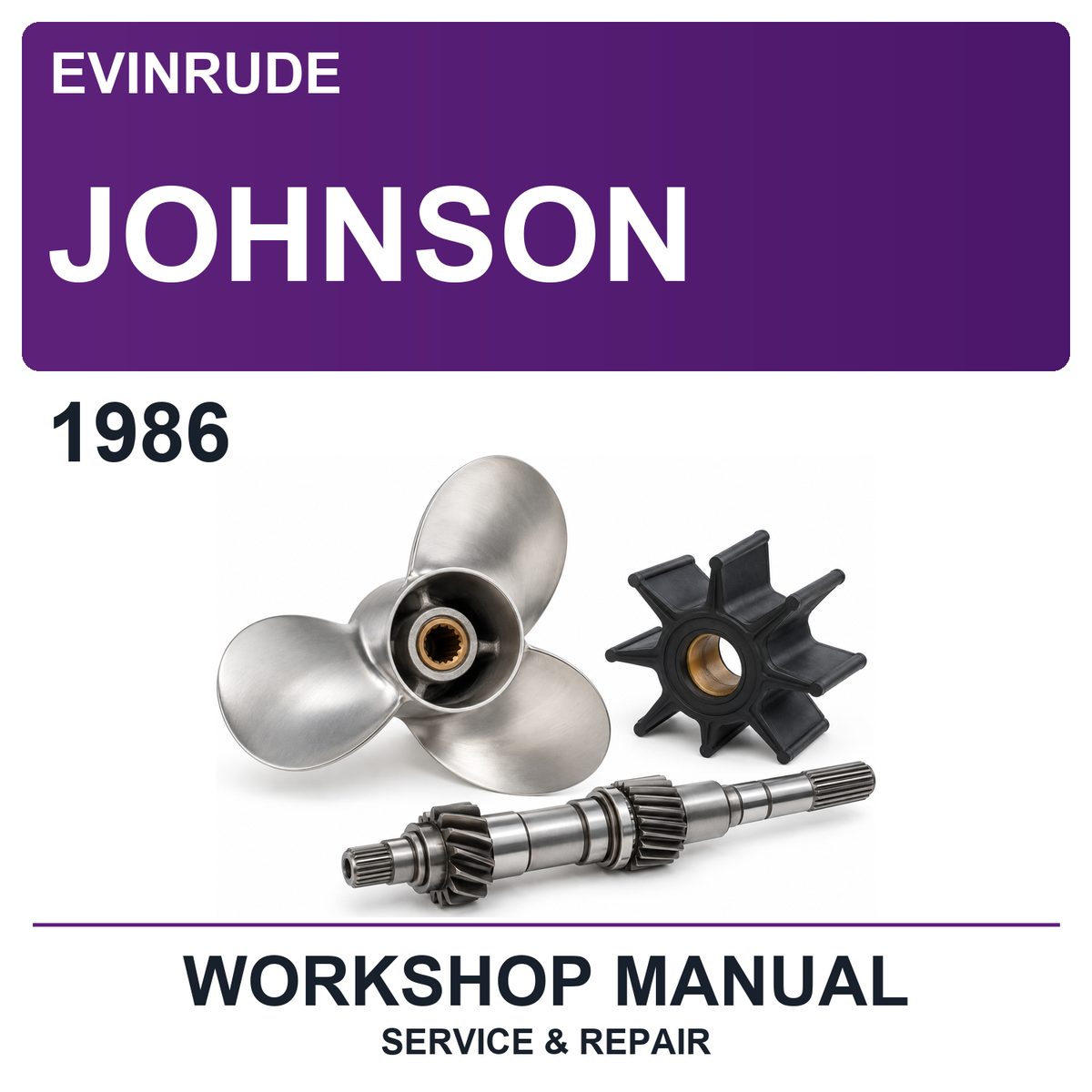 1986 Evinrude Johnson Workshop Service & Repair Manual