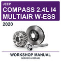 2020 Jeep Compass 2.4L I4 Multiair W-ESS Workshop Service & Repair Manual