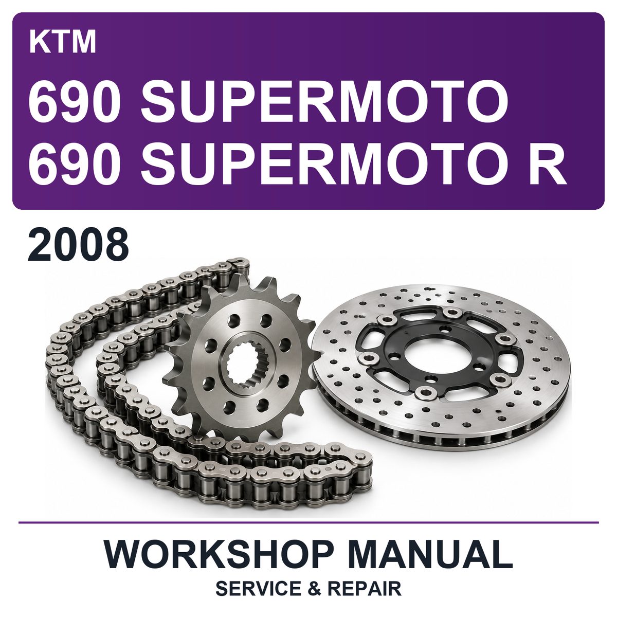 2008 KTM 690 Supermoto 690 Supermoto R Workshop Service & Repair Manual