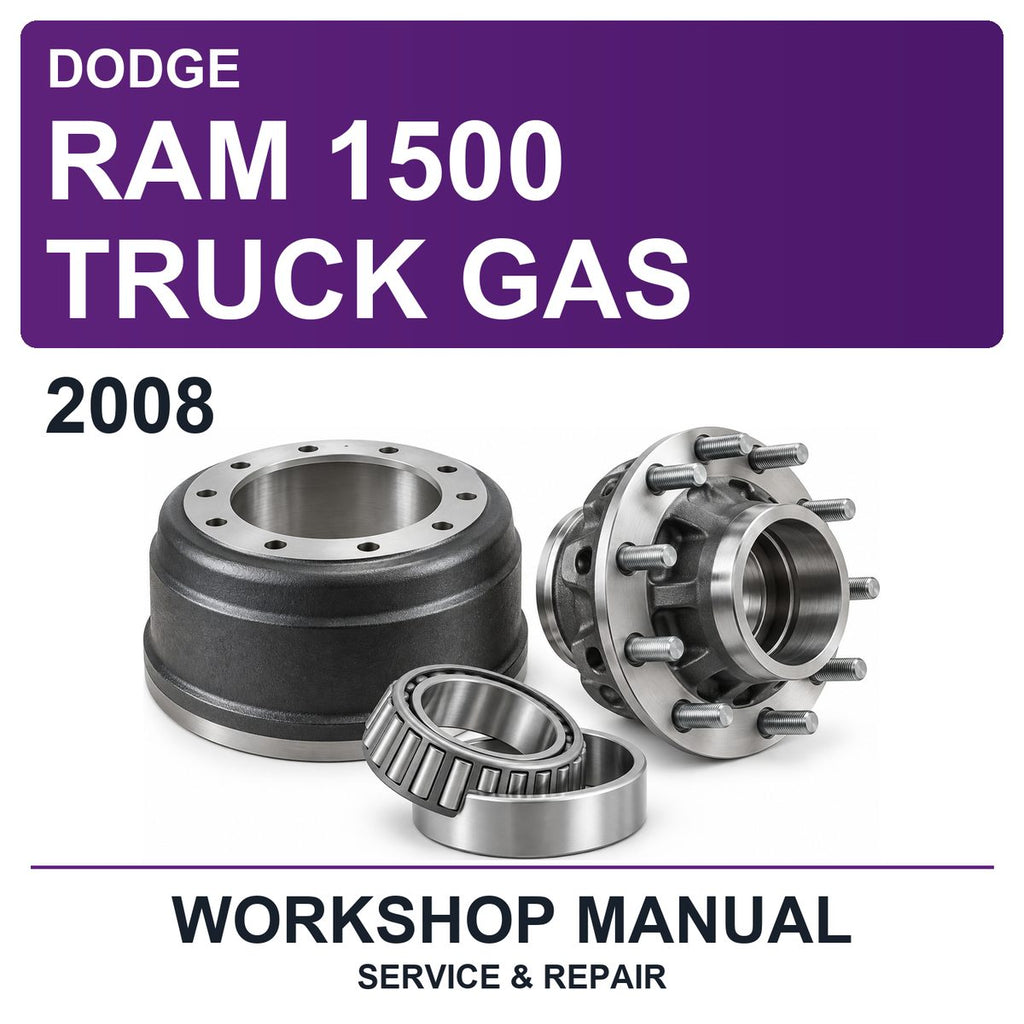 2008 Dodge RAM 1500 Truck Gas Workshop Service & Repair Manual