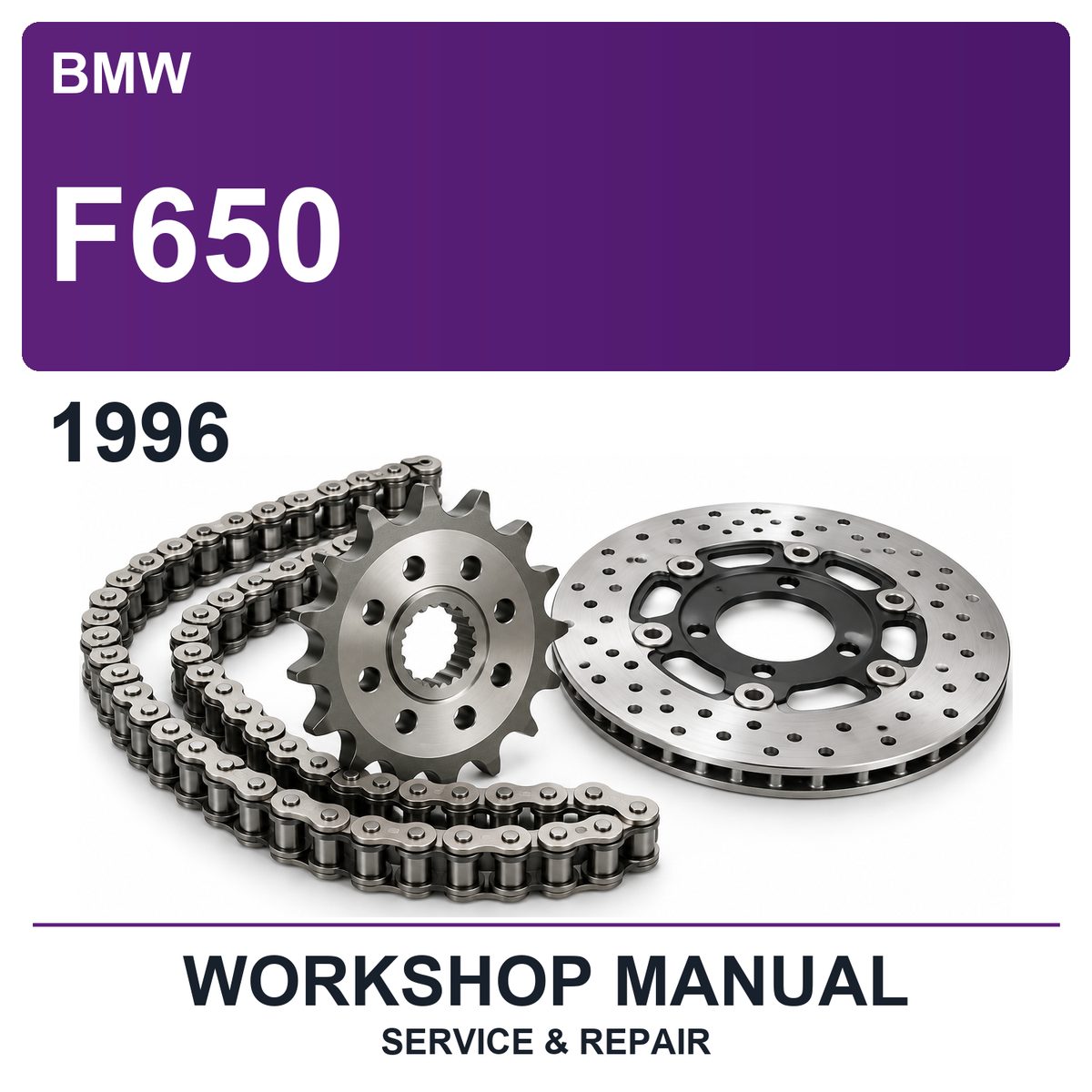1996 BMW F650 Workshop Service & Repair Manual