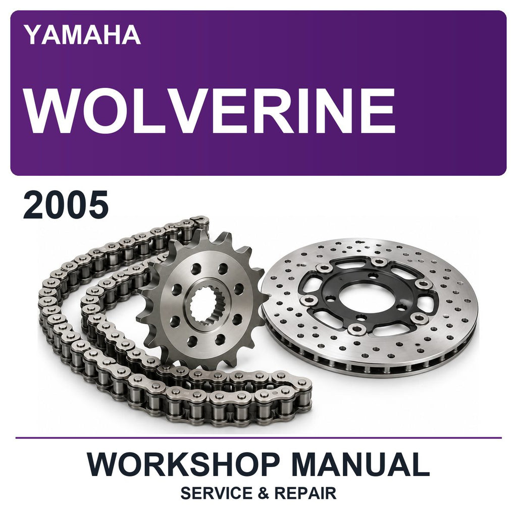 2005 Yamaha Wolverine Workshop Service & Repair Manual