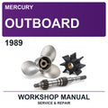 1989 Mercury Outboard Workshop Service & Repair Manual