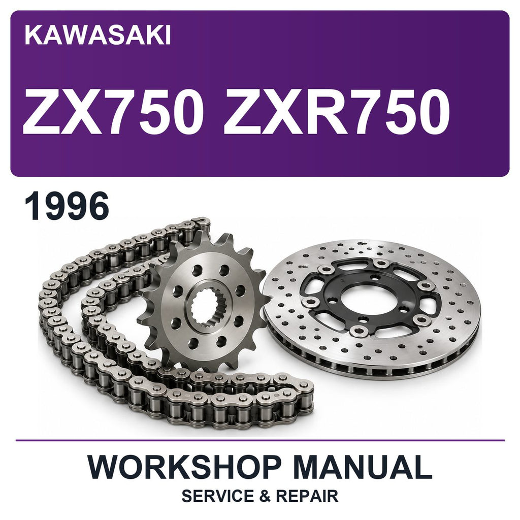 1996 Kawasaki ZX750 ZXR750 Workshop Service & Repair Manual