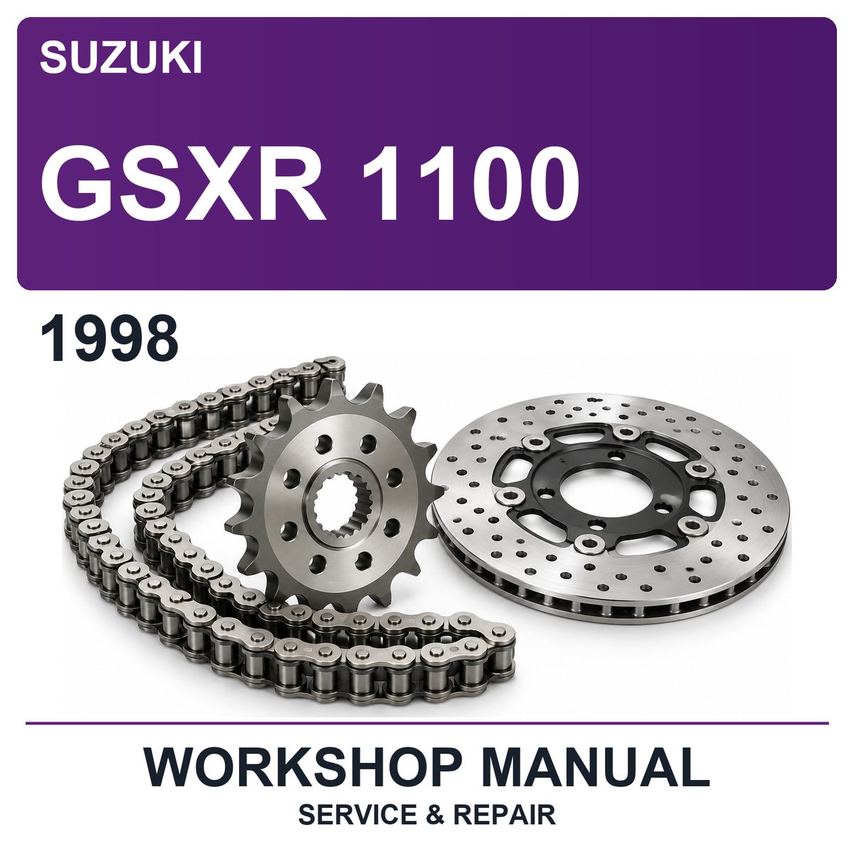 1998 Suzuki Gsxr 1100 Workshop Service & Repair Manual