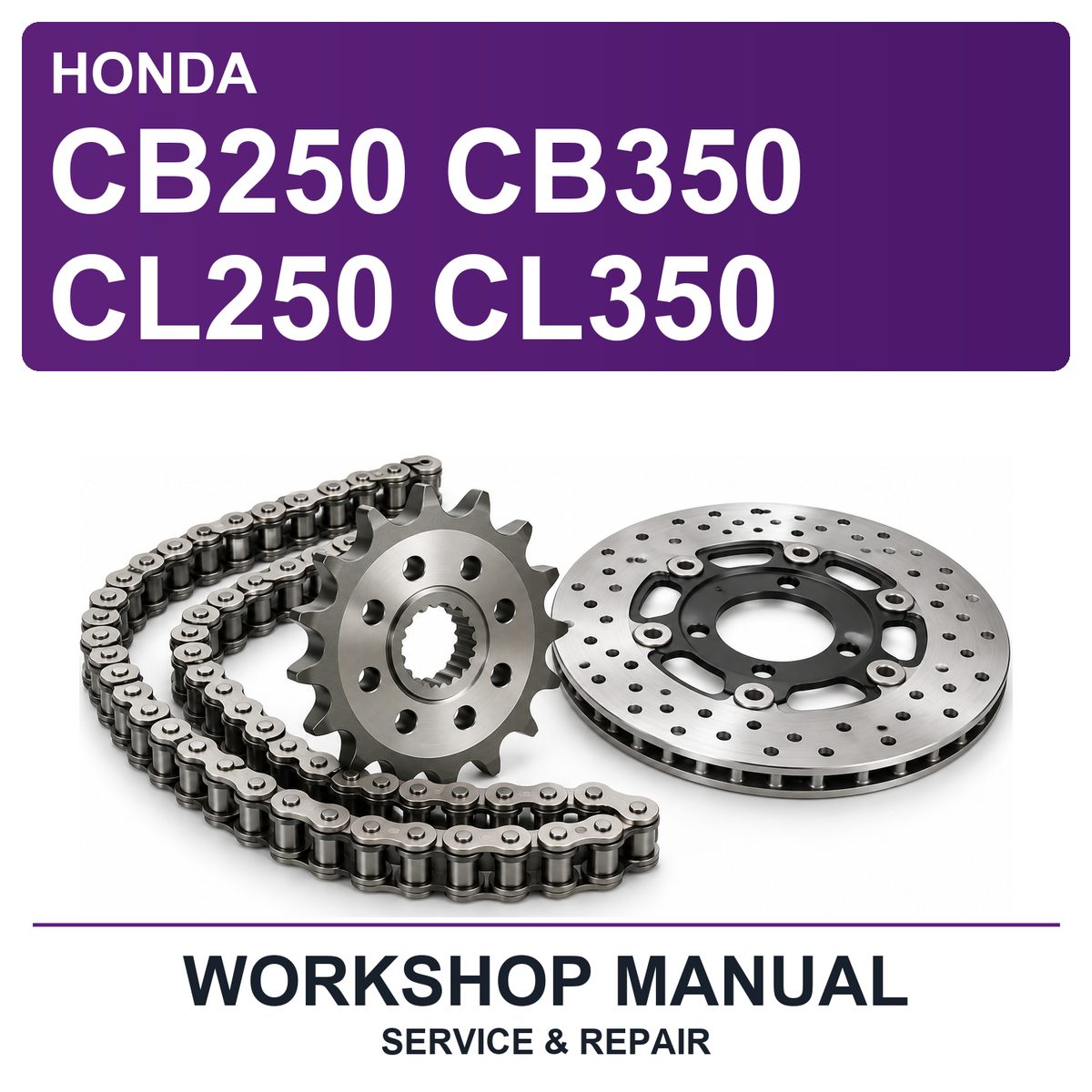 Honda CB250 CB350 CL250 CL350 Workshop Service & Repair Manual