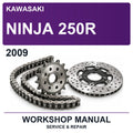2009 Kawasaki Ninja 250R Workshop Service & Repair Manual