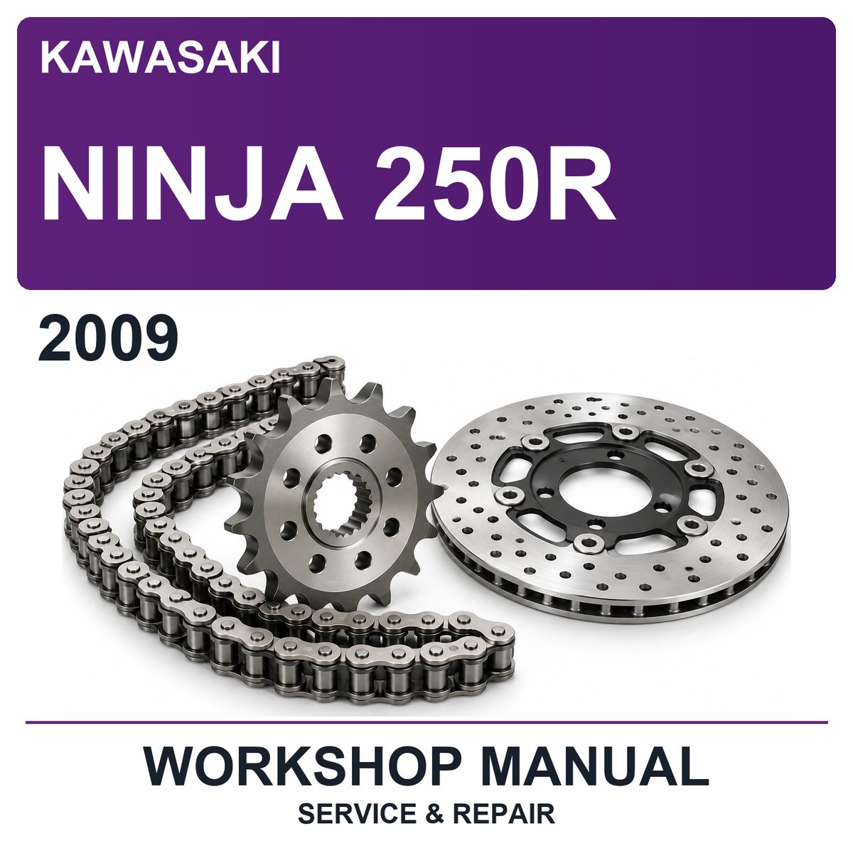 2009 Kawasaki Ninja 250R Workshop Service & Repair Manual
