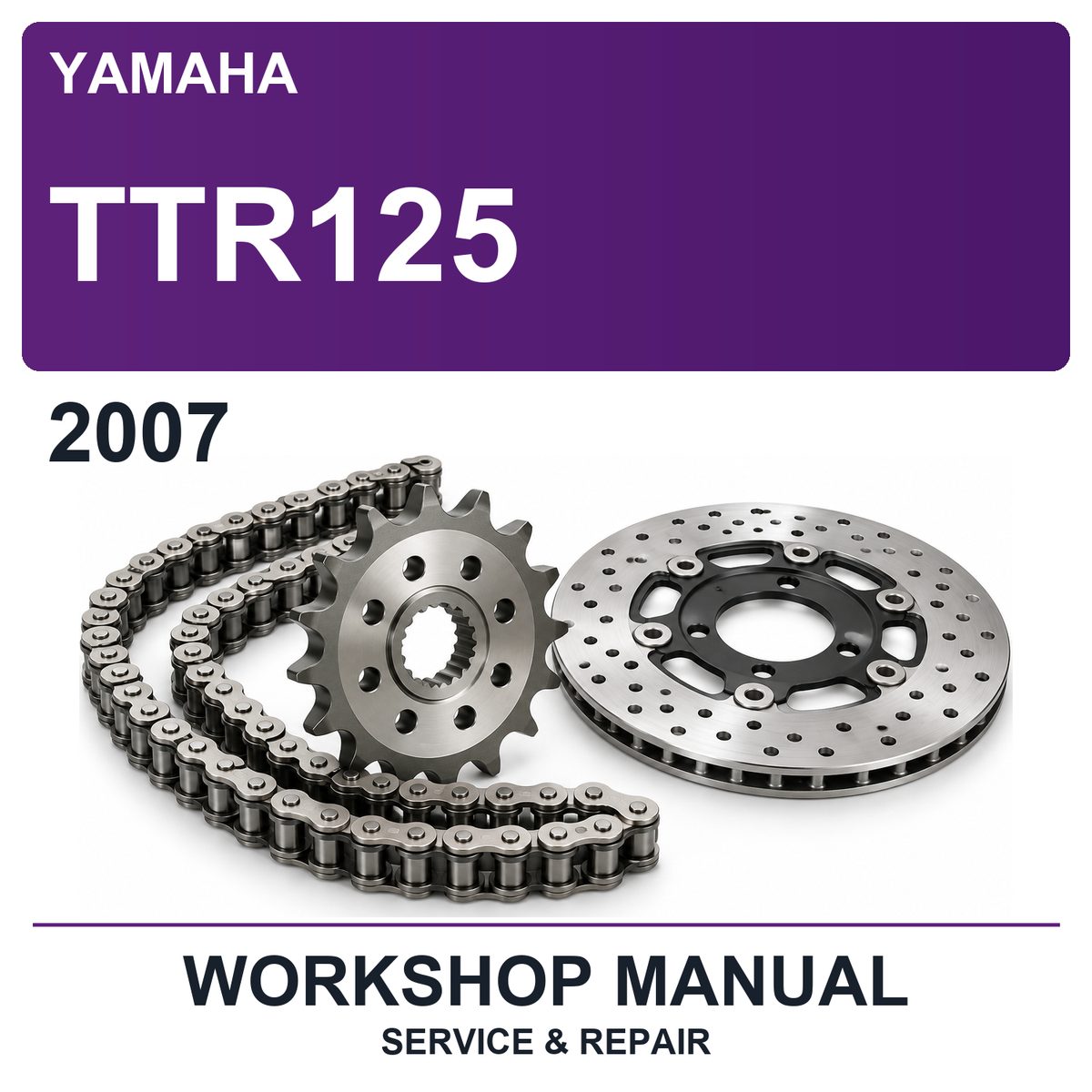 2007 Yamaha TTR125 Workshop Service & Repair Manual