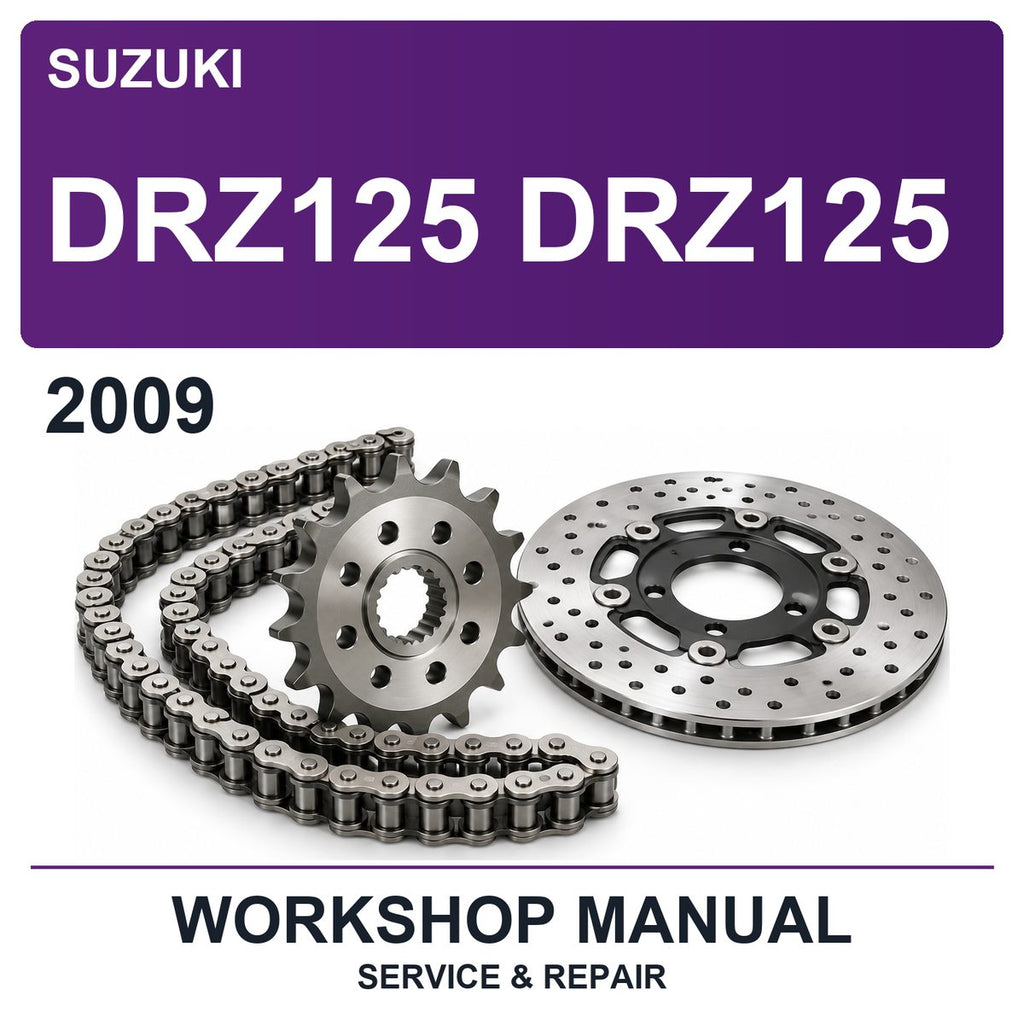 2009 Suzuki DRZ125 DRZ125 Workshop Service & Repair Manual
