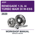 2020 Jeep Renegade 1.3L I4 Turbo Mair Di W-ESS Workshop Service & Repair Manual