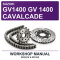 Suzuki GV1400 GV 1400 Cavalcade Workshop Service & Repair Manual