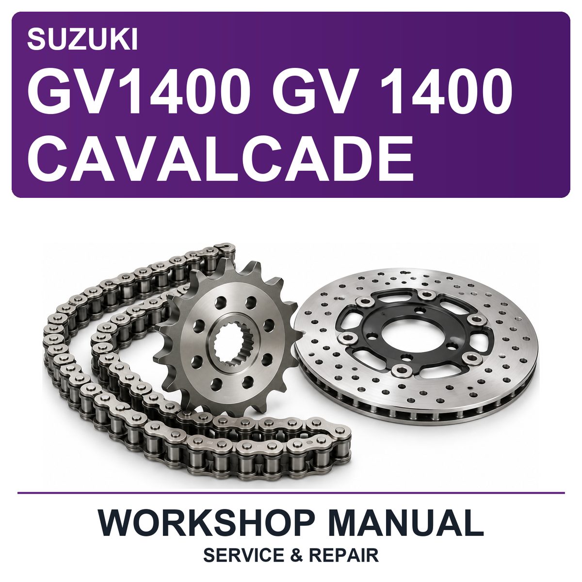 Suzuki GV1400 GV 1400 Cavalcade Workshop Service & Repair Manual