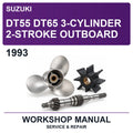 1993 Suzuki DT55 DT65 3-Cylinder 2-Stroke Outboard Workshop Service & Repair Manual