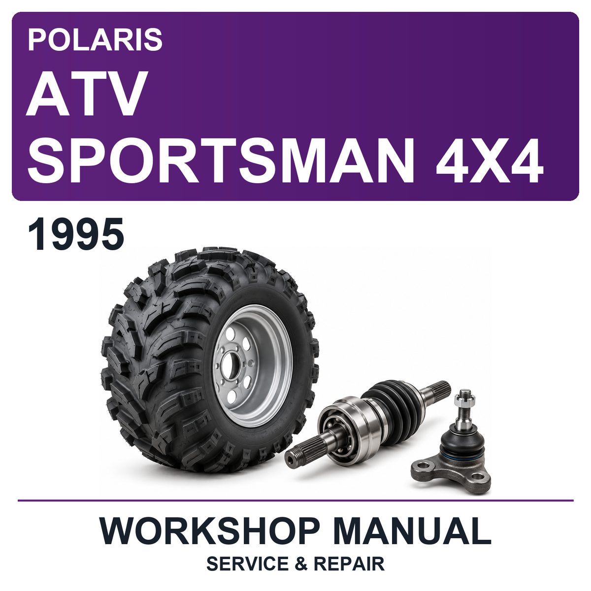 1995 Polaris ATV Sportsman 4X4 Workshop Service & Repair Manual