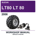 2006 Suzuki LT80 LT 80 Workshop Service & Repair Manual