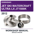 2012 Kawasaki JET Ski Watercraft Ultra LX JT1500K Workshop Service & Repair Manual